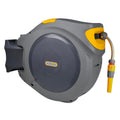 40m Wall Mounted Auto Retractable Garden Hose Reel with 180° Pivot