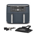 Ninja Dual Zone Airfryer met 2 lades en 6 functies - 9.5L - DZ400EUCYD - Marineblauw