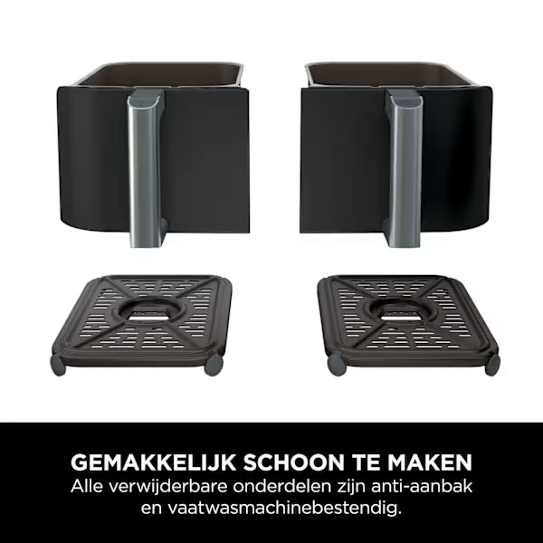 Ninja Foodi Dual Zone Airfryer met 2 lades en 4 functies - 7.6L - AF200EU