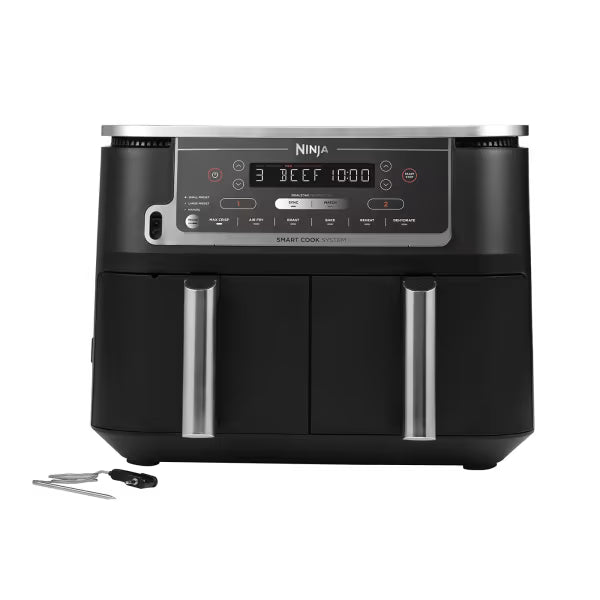 Ninja Foodi MAX Dual Zone Air Fryer with Smart Cook System AF451EU