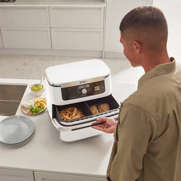 Ninja Foodi FlexDrawer Airfryer 10,4 liter wit AF500EUWH