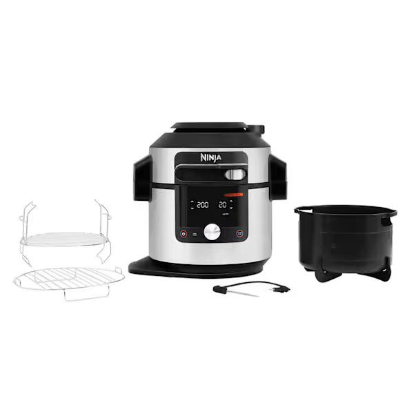 Ninja Foodi MAX 14-in-1 SmartLid Multi-Cooker with Smart Cook System 7.5L OL750EU
